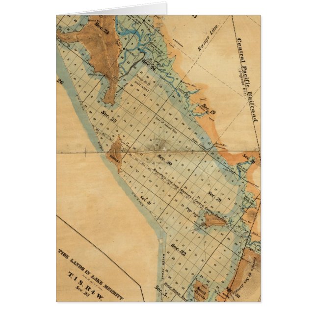 Zoutmoeras en getijdenlandkaart (Voorkant)