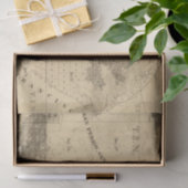 Zoutmoerassen en getijdenland tissuepapier (Geschenk)