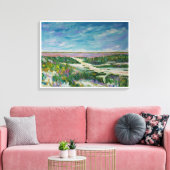 Zoutpan van Camargue Canvas Afdruk (Insitu (Woonkamer))