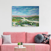 Zoutpan van Camargue Canvas Afdruk (Insitu (Woonkamer))