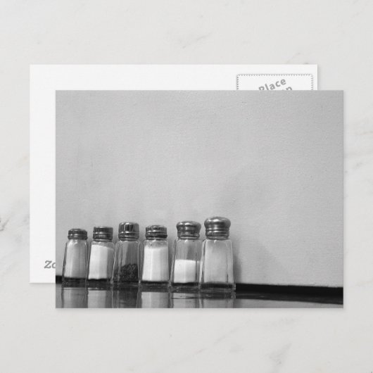 zoutpeper briefkaart (Voorkant / Achterkant)