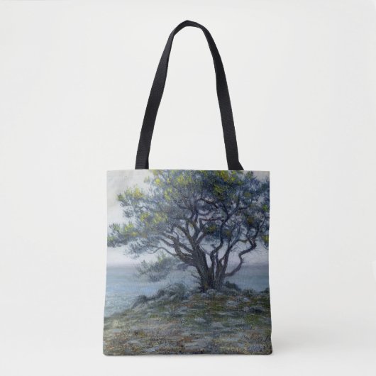 "Zoutpuntstructuur" Tote Bag (Voorkant)