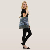 "Zoutpuntstructuur" Tote Bag (Op model)