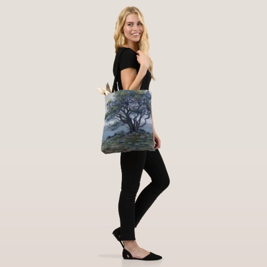 "Zoutpuntstructuur" Tote Bag (Op model)