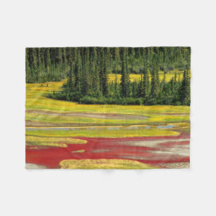 Zoutvlakte & Bos Wood Buffalo National Park Fleece Deken