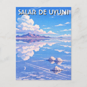 Zoutvlakte Uyuni Salar de Uyuni Briefkaart