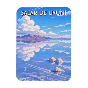 Zoutvlakte van Uyuni Salar De Uyuni Magneet