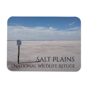 Zoutvlaktes, Salt Plains National Wildlife Refuge Magneet