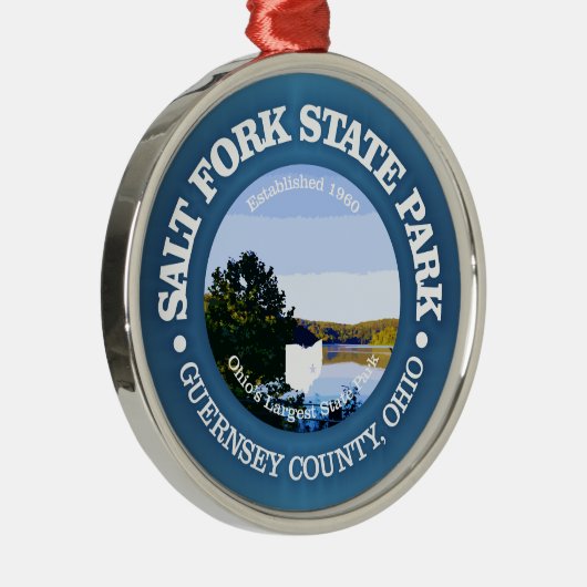 Zoutvork SP Metalen Ornament (Rechts)