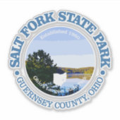 Zoutvork SP Sticker (Voorkant)