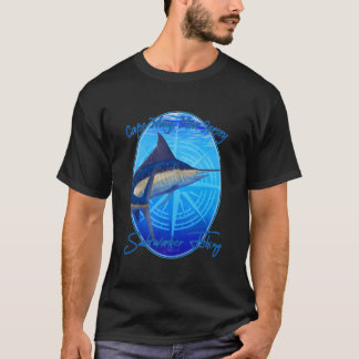Zoutwater Gevist Cape May New Jersey Offshore vis T-shirt