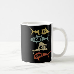 Zoutwater Vissen Cadeau-ideeën Grappig Vintage Hie Koffiemok
