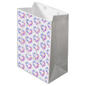 Zoutwater Zeedieren Hart Medium Cadeauzakje (Voorkant Gekanteld)