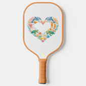 Zoutwater Zeedieren Hart Pickleball Paddle (Achterkant)