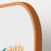 Zoutwater Zeedieren Hart Pickleball Paddle (Links Detail)