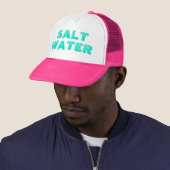Zoutwater Zeemeermin Trucker Hat Pet (In situ)