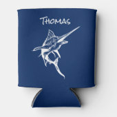 Zoutwater zwaardvis nautische Koelboxxen Blikjeskoeler (Voorkant)