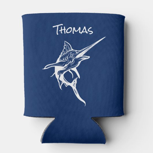 Zoutwater zwaardvis nautische Koelboxxen Blikjeskoeler (Achterkant)