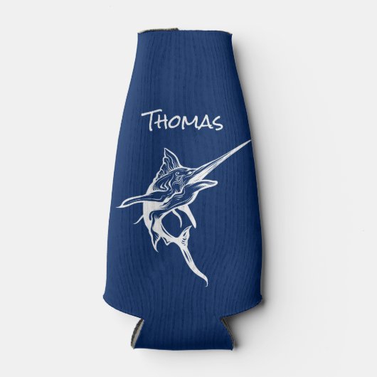 Zoutwater zwaardvis nautische Koelboxxen Flesjeskoeler (Voorkant)