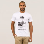 Zoutwaterputten in mijn ogen t-shirt (Voorkant volledig)