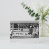 Zoutwatertrilstandaard Briefkaart (Staand voorkant)