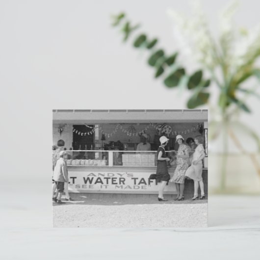 Zoutwatertrilstandaard Briefkaart (Staand voorkant)