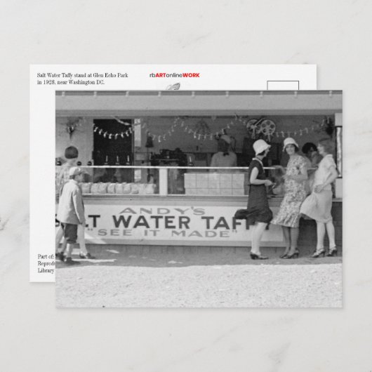 Zoutwatertrilstandaard Briefkaart (Voorkant / Achterkant)