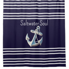 zoutwaterziel douchegordijn