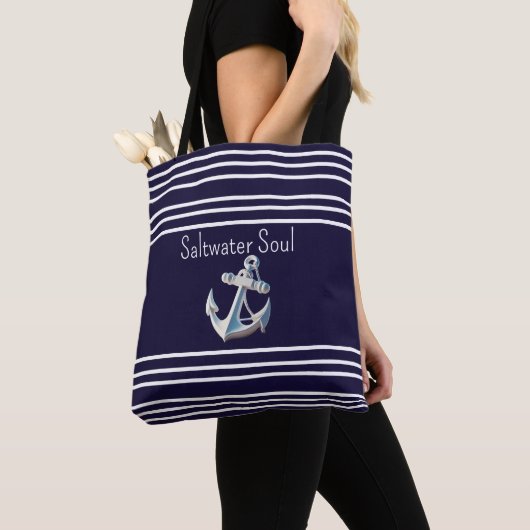 Zoutwaterziel Tote Bag (Dichtbij)