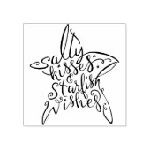 Zouty Kisses en Starfish Stult rubberstempel (Afrduk)