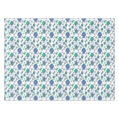 Zoveel blauwe vissen tafelkleed (Voorkant (Horizontaal))