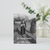 Zoveel boeken Briefkaart (Staand voorkant)