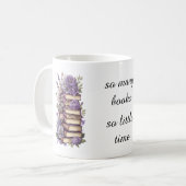 Zoveel boeken koffiemok (Voorkant links)