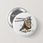 Zoveel boeken ronde button 5,7 cm (Voorkant /achterkant)