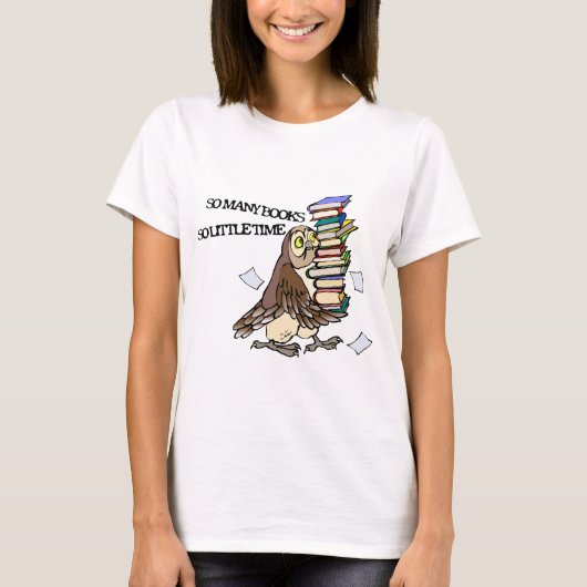 Zoveel boeken t-shirt (Voorkant)