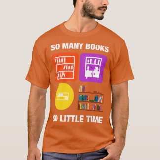 Zoveel boeken zo weinig tijd 5 t-shirt