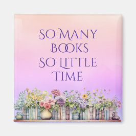 Zoveel boeken zo weinig tijdmagneet magneet