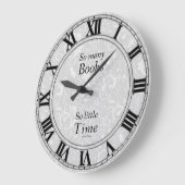 Zoveel boekenklok grote klok (Hoek)