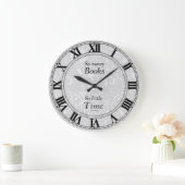 Zoveel boekenklok grote klok (Huis)