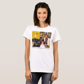 Zoveel ComicBookGoddess, zo weinig tijd... T-shirt (Voorkant volledig)