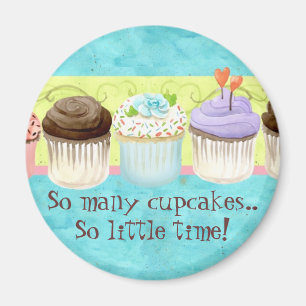 Zoveel cupcakes, zo weinig tijd!  Cupcake Magnet