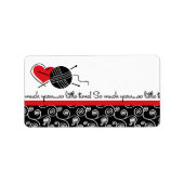 Zoveel garen etiket (Voorkant)