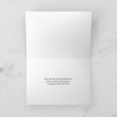 Zoveel Joy Modern Folded Holiday Card Feestdagen Kaart (Binnen)