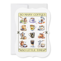 Zoveel koffie, zo weinig tijd