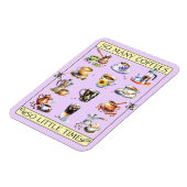 Zoveel koffie, zo weinig tijd magneet (Linkerzijde)