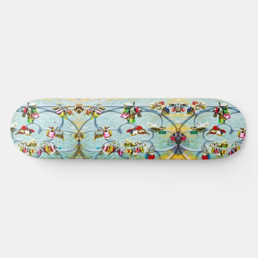 Zoveel liefde! Liefde sloten voor eeuwige liefde Persoonlijk Skateboard (Horizontaal)