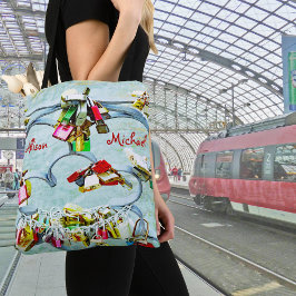 Zoveel liefde! Liefde sloten voor eeuwige liefde Tote Bag