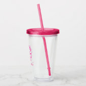 Zoveel liefdesbruiloft acryl drinkbeker (Links)