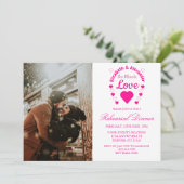 Zoveel liefdesbruiloft-repetitie kaart (Staand voorkant)