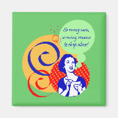 Zoveel Mannen magneet (Voorkant)